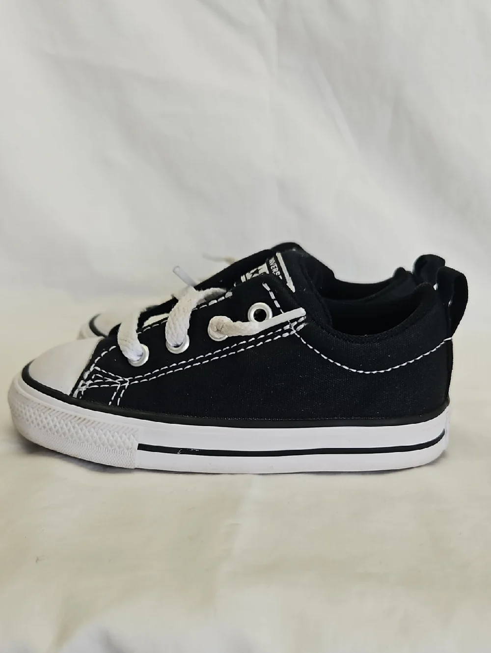 Converse Kids' All Star Low Top Sneakers - Black/White